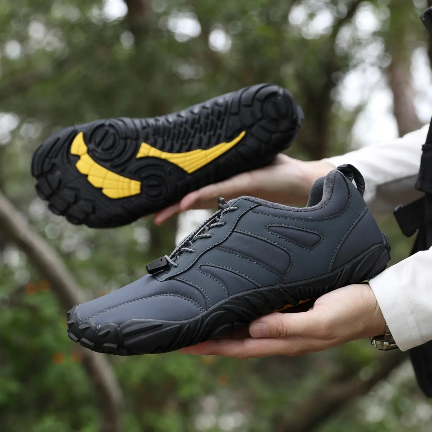 Everest Pro – Wasserabweisende Herbst-Barfußschuhe mit sicherem Halt & warmem Futter (Unisex)