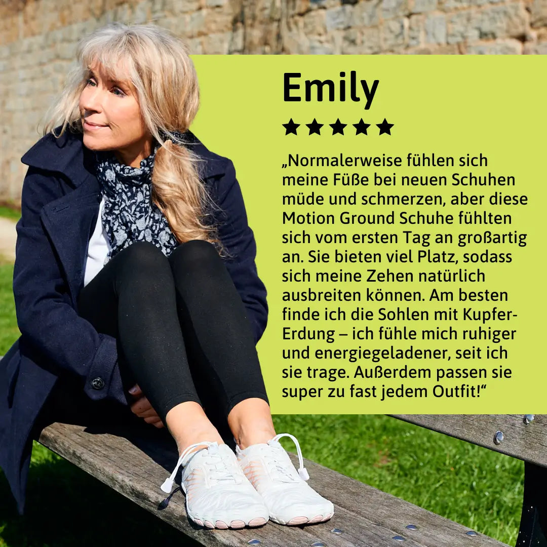 Motion Ground™ – Kupfer-geerdete Barfußschuhe für natürliche Balance (Unisex)