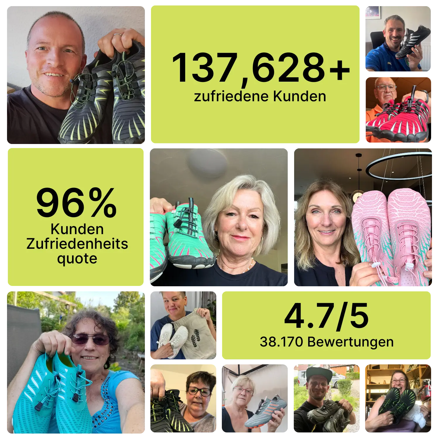 Motion Ground™ – Kupfer-geerdete Barfußschuhe für natürliche Balance (Unisex)