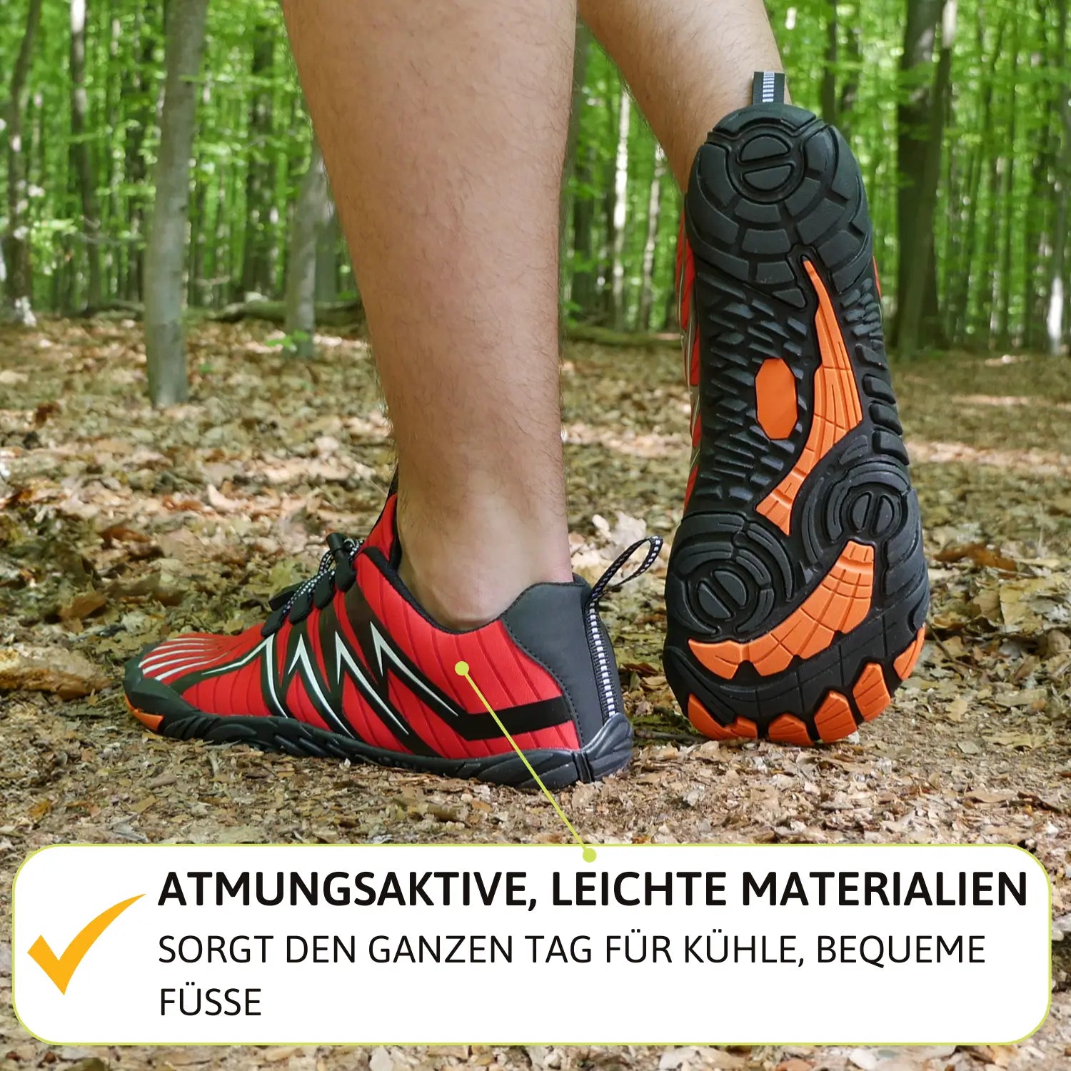 Explorer - Gesunde & rutschfeste Barfußschuhe (Unisex)