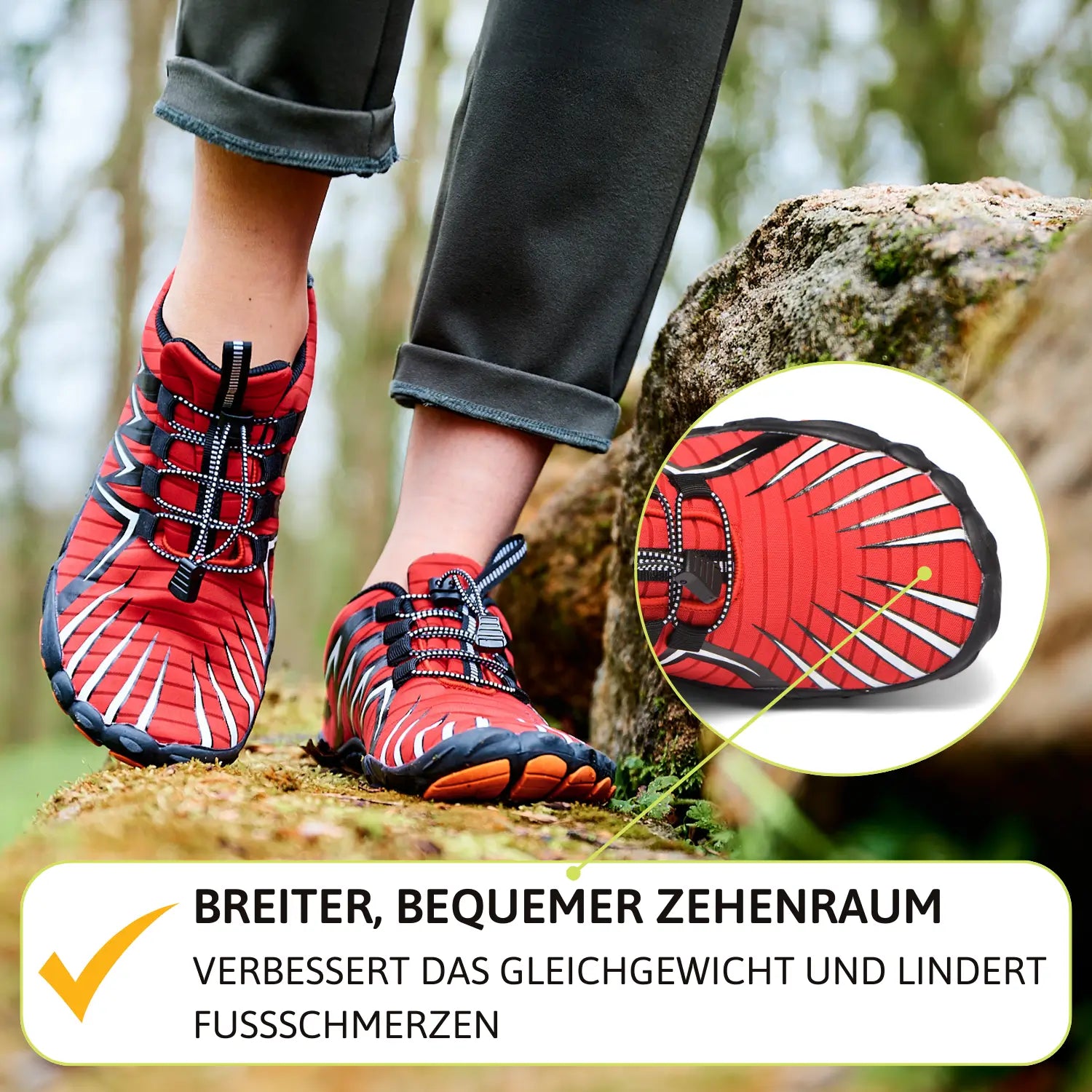 Explorer - Gesunde & rutschfeste Barfußschuhe (Unisex)