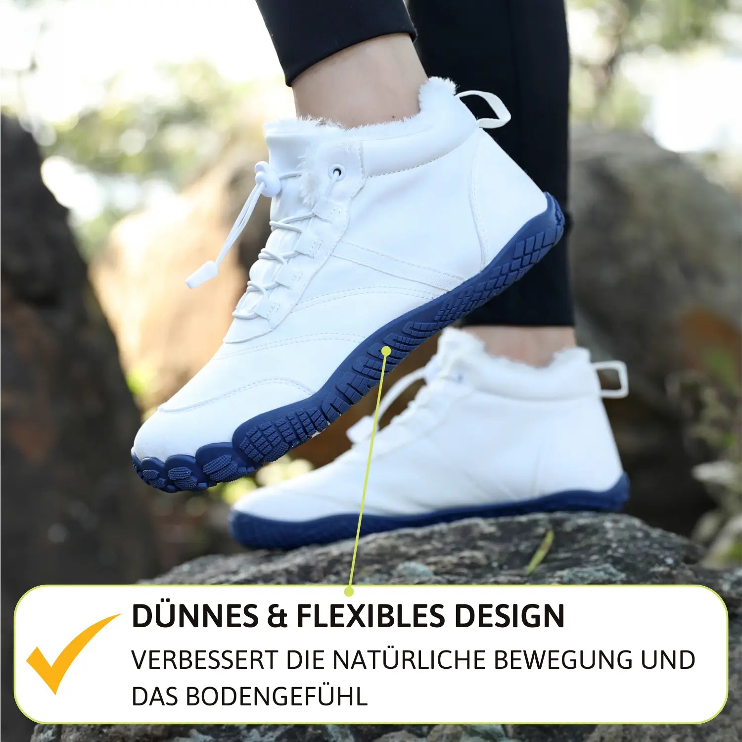 Thermo V2 - Premium Wasserabweisende Barfußschuhe