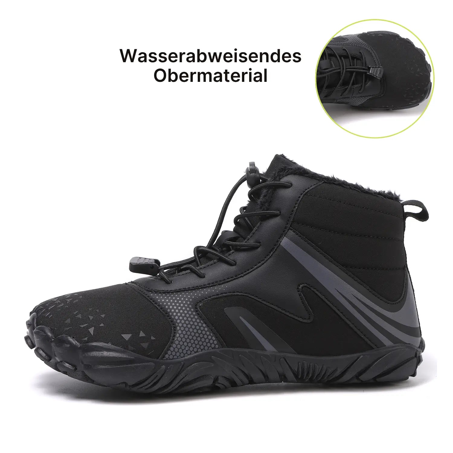 Nordic – Warme, flexible & wasserabweisende Winter-Barfußschuhe (Unisex)