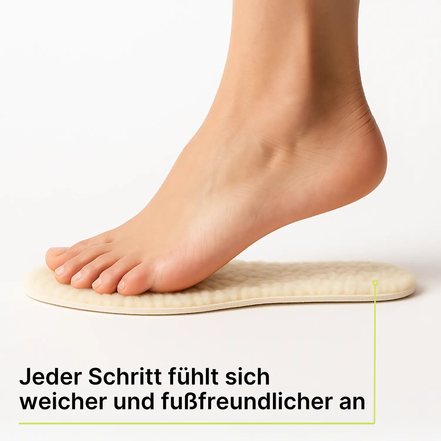 Kuschelige Winter-Fleece-Einlegesohlen – Hält die Füße warm und bequem (Eine Größe – Zuschneidbar)