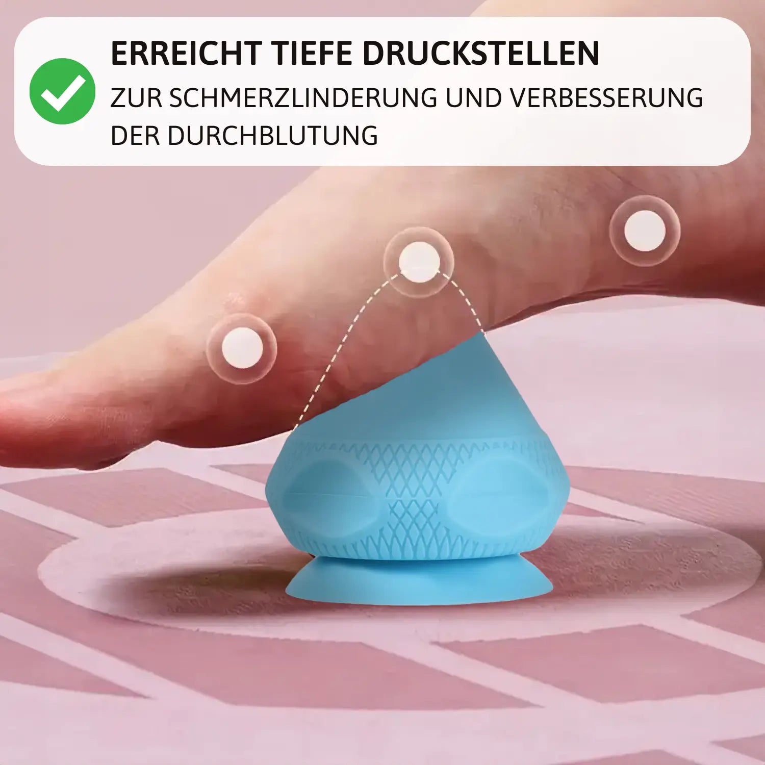 Massageball - Zur Fußentspannung und Linderung von Beschwerden