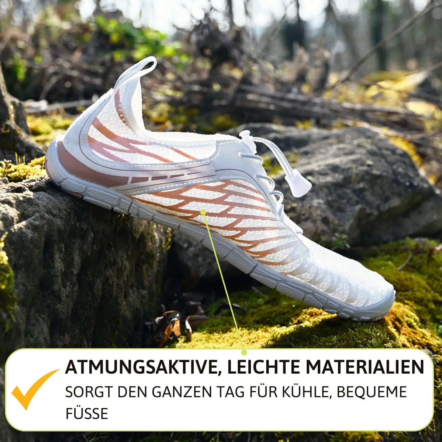 Motion - Gesunde & rutschfeste Alltags-Barfußschuhe (Unisex).