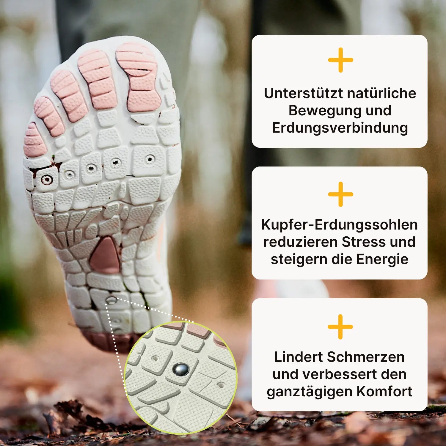 Motion Ground™ – Kupfer-geerdete Barfußschuhe für natürliche Balance (Unisex)