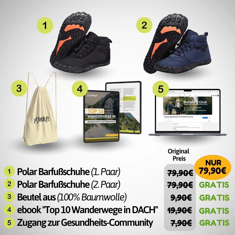 Polar - Winter Barfußschuhe (1+1 GRATIS)