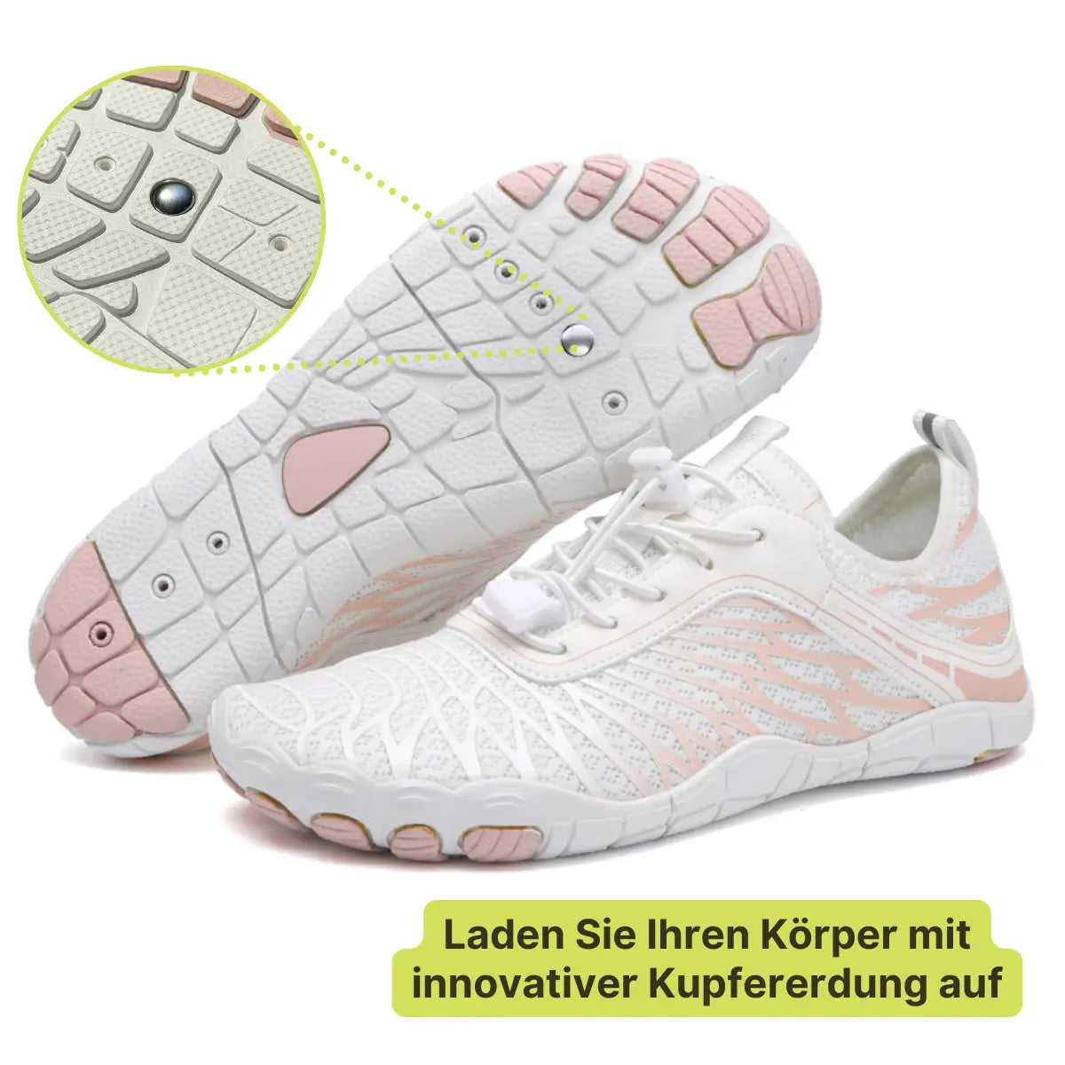 Motion Ground™ – Kupfer-geerdete Barfußschuhe für natürliche Balance (Unisex)
