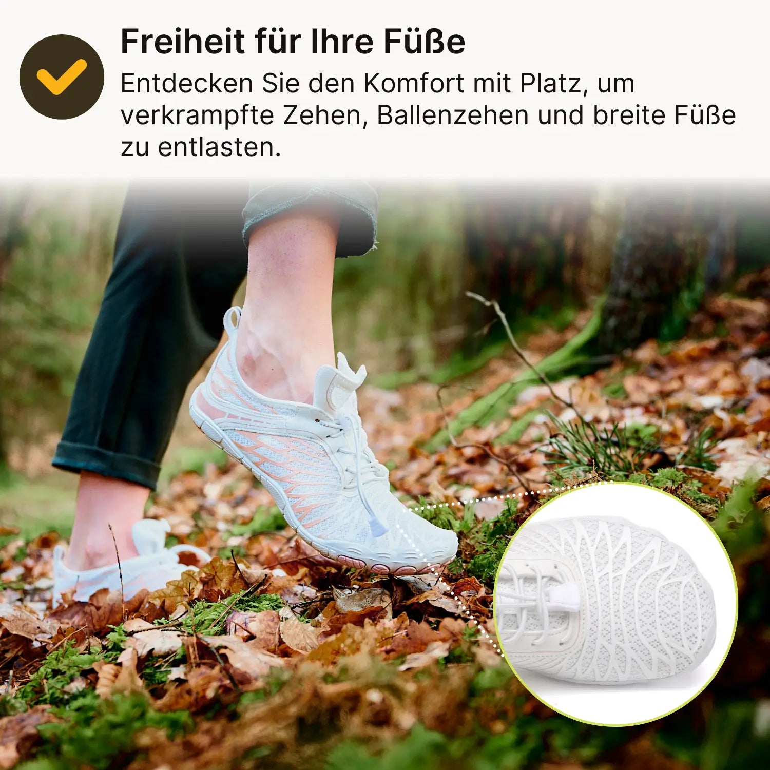 Motion Ground™ – Kupfer-geerdete Barfußschuhe für natürliche Balance (Unisex)