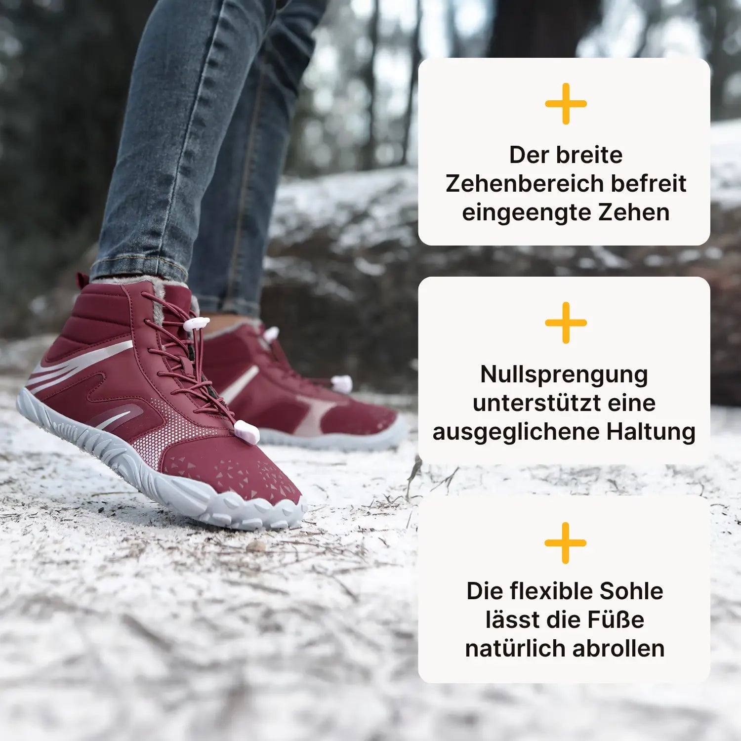 Nordic – Warme, flexible & wasserabweisende Winter-Barfußschuhe (Unisex) (1+1 GRATIS)