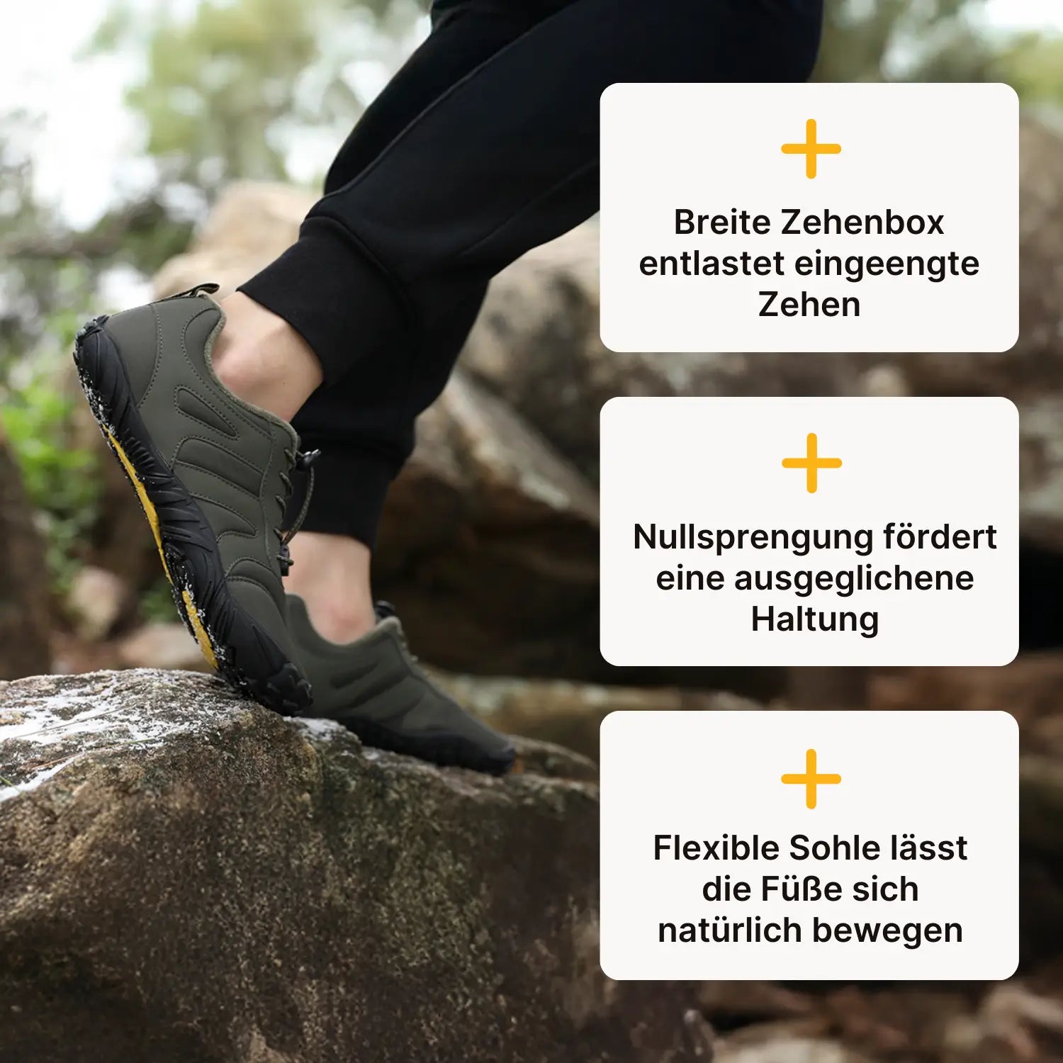 Everest Pro – Wasserabweisende Herbst-Barfußschuhe mit sicherem Halt & warmem Futter (Unisex)