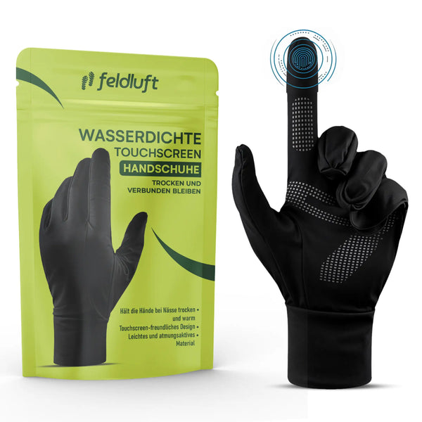 Wasserdichte Touchscreen-Handschuhe – Feldluft Barfußschuhe