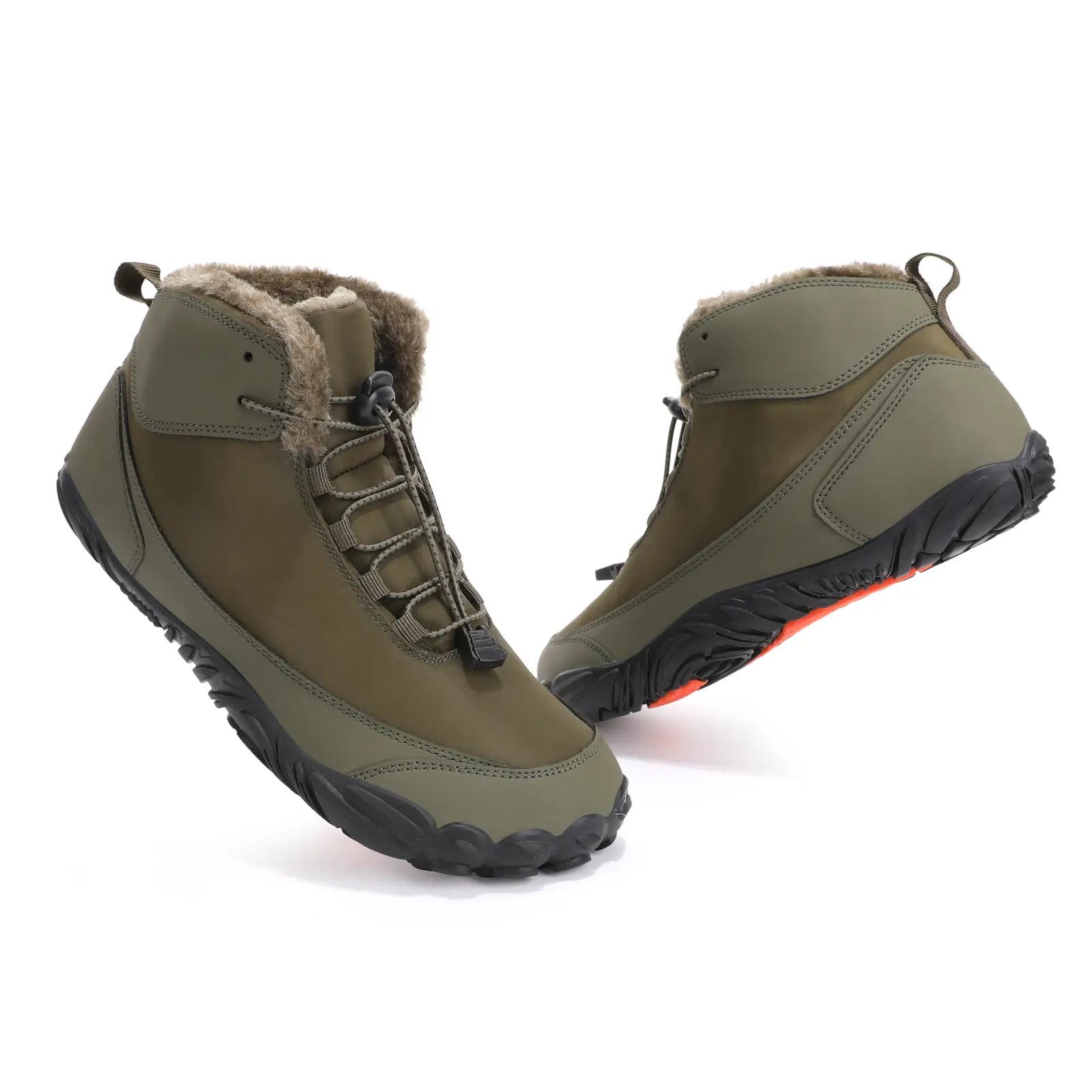Polaris HydroTex™ – 99,7 % wasserdicht & schneefest. Winter‑Barfußschuhe mit warmem Fleecefutter (Unisex) (BOGO)